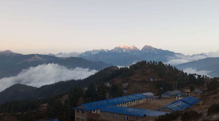 Everest view PK Peak Trek 